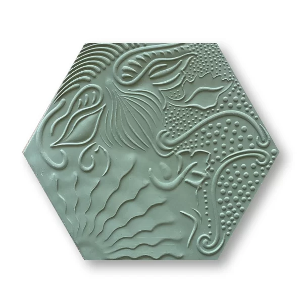 Hexagonal Cement Tile HG-R