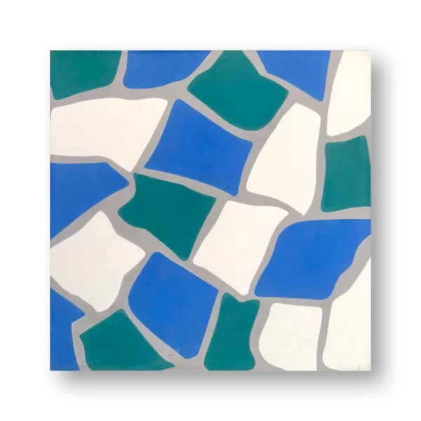 Cement Tile Trencadís Gaudí (A-C-U-Y)