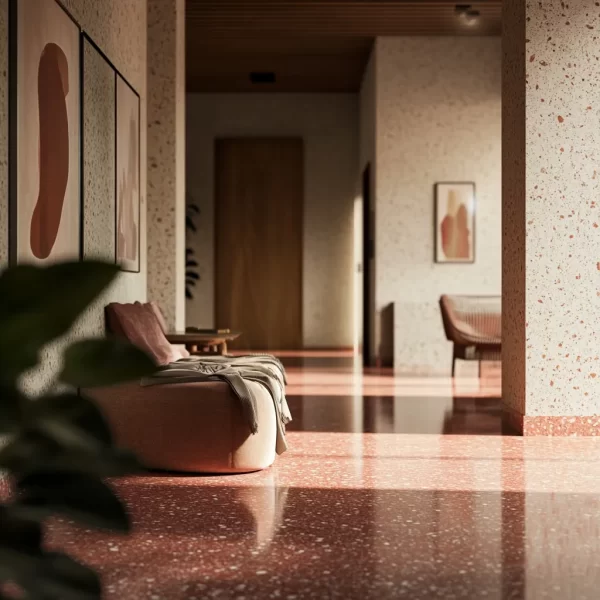 Baldosa Terrazo Red 01 - Image 3