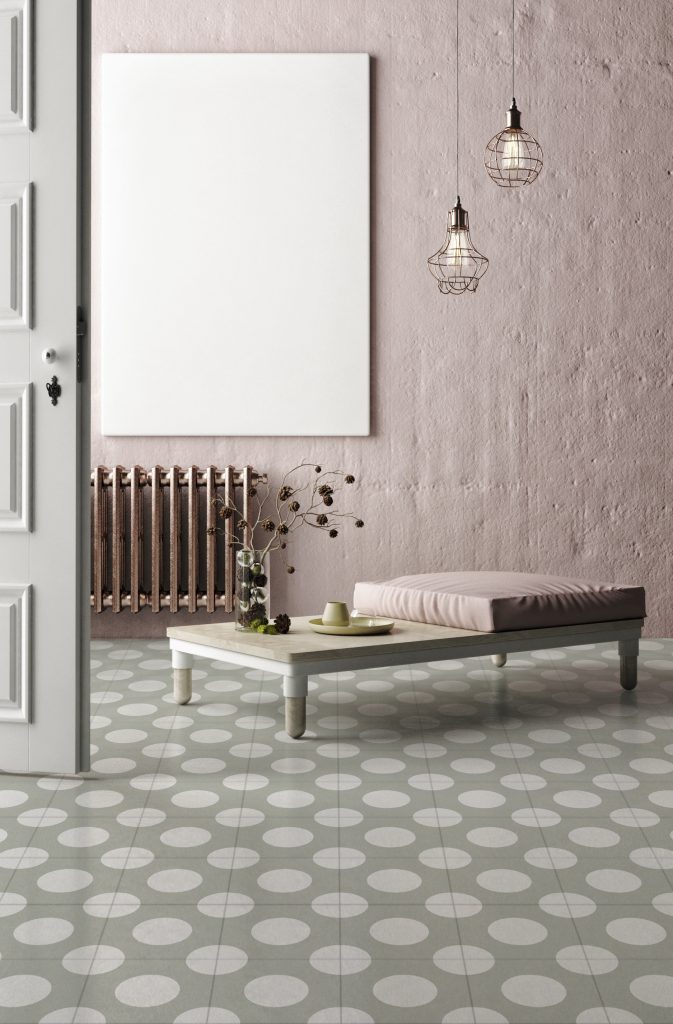 Concept of hall  interior with mock up poster, 3d rendering
