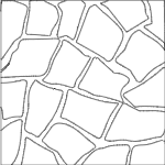 Trencadís Gaudí Grey